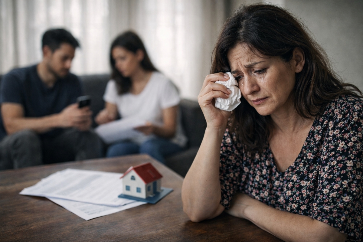 Mới giỗ đầu chồng, hai con riêng muốn tôi về quê nương nhờ để bán nhà chia nhau